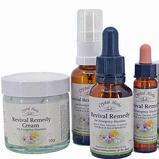 10ml, 25ml, 30ml, 50g Essenzenflaschen der Bachblüte Revival Remedy