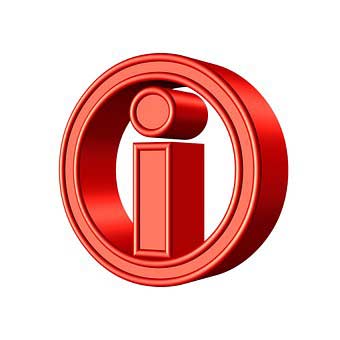 Rotes Info-Icon